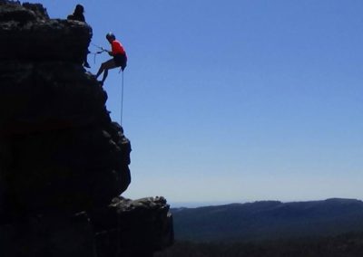 Abseiling