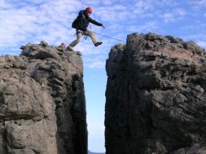 Rock hoping