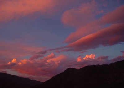 Sunset over the Grampians