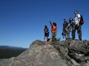 Group climbing Grampians