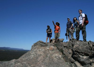 Group climbing Grampians