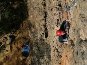 Group climbing Grampians