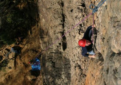 Group climbing Grampians