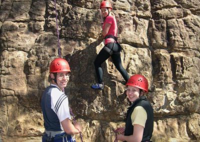 Hangin Out rock climbs