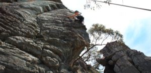 School Rock Climbing around Halls Gap image