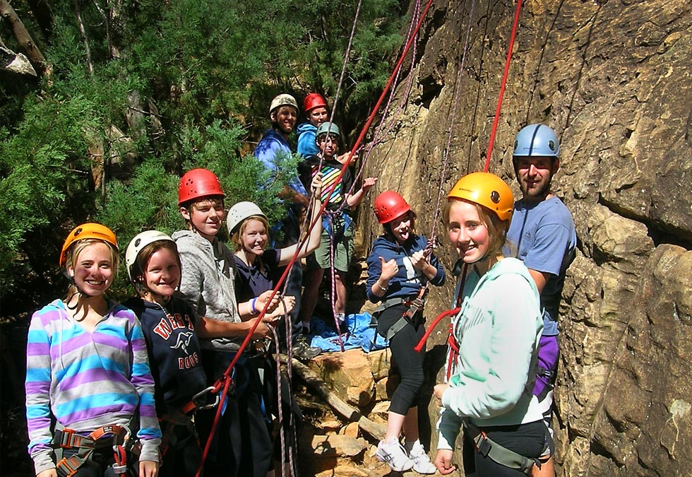Abseilling with School Groups